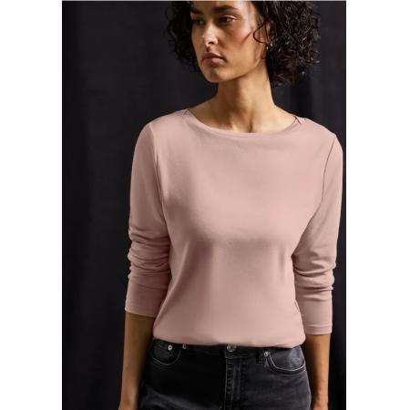 Street One Basic shirt met lange mouwen