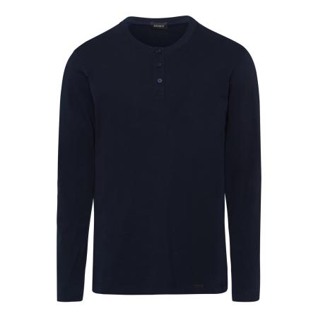 Hanro Hanro Shirt Living Shirts donkerblauw