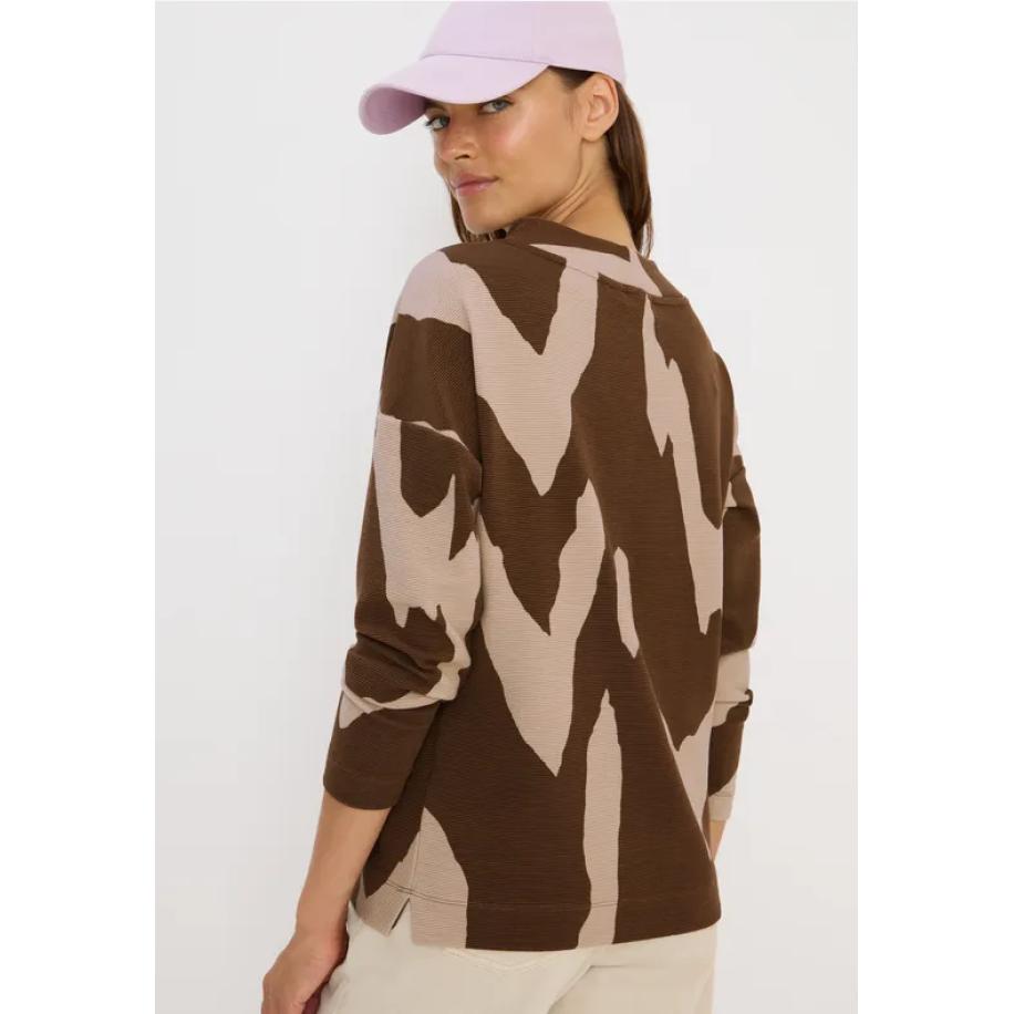 CECIL Ottomaans Shirt - Bruin