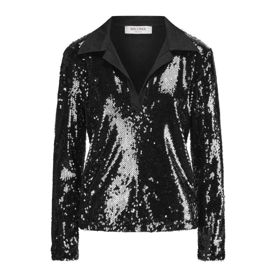 Nicowa Nicowa Shirt ORIWILO zwart -