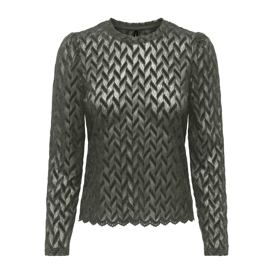 Only ONLY Shirt ONLREMI grijs -