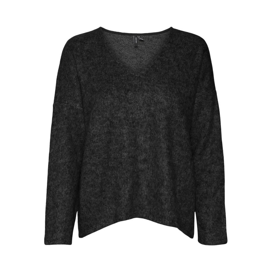 Vero Moda VERO MODA Shirt Lis zwart gemêleerd -