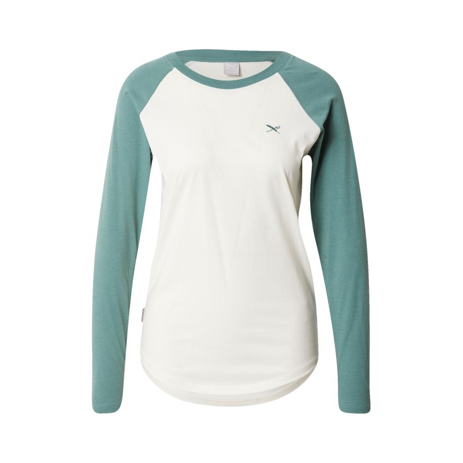 Iriedaily Iriedaily Shirt Flaggy groen / natuurwit -