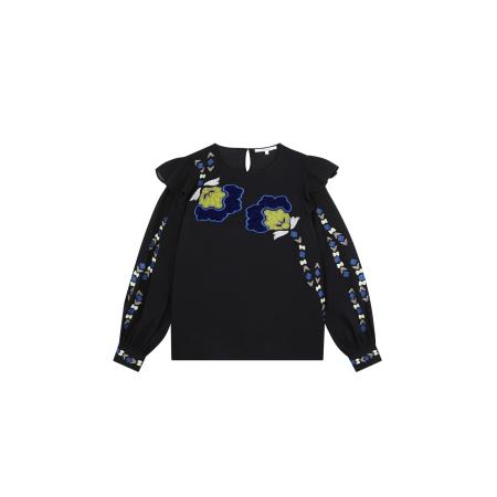 ScalperS Scalpers Shirt Flower navy / gemengde kleuren