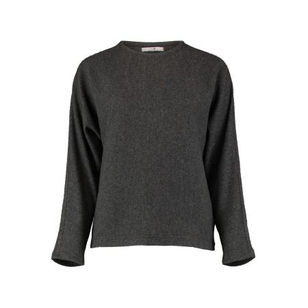 Hailys Hailys Shirt Maira donkergrijs