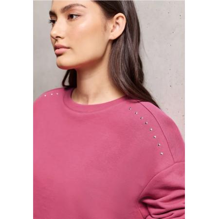 Street One Shirt met edelstenen -