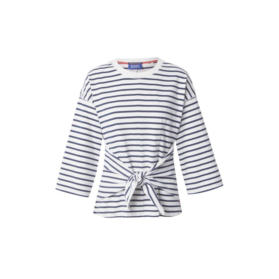 Scotch & Soda SCOTCH & SODA Shirt navy / wit -