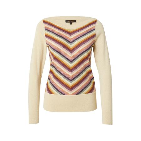 King Louie King Louie Shirt Ivy crème / lila / donkeroranje / rosa