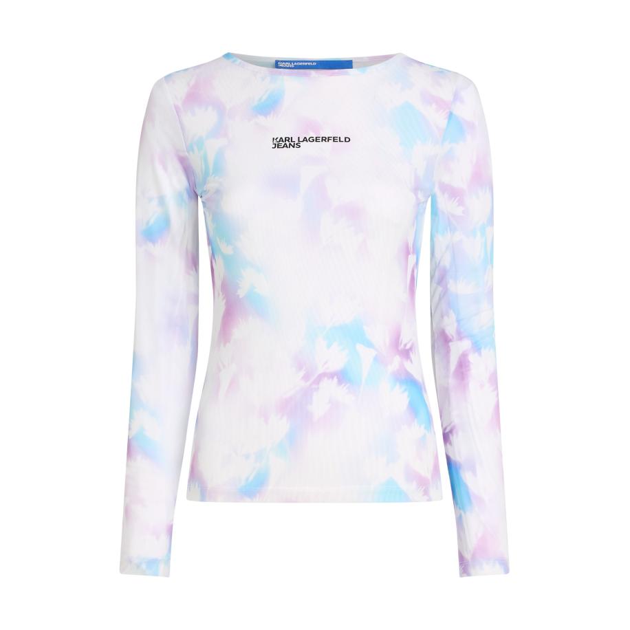 Karl Lagerfeld KARL LAGERFELD JEANS Shirt hemelsblauw / lila / sering / wit -