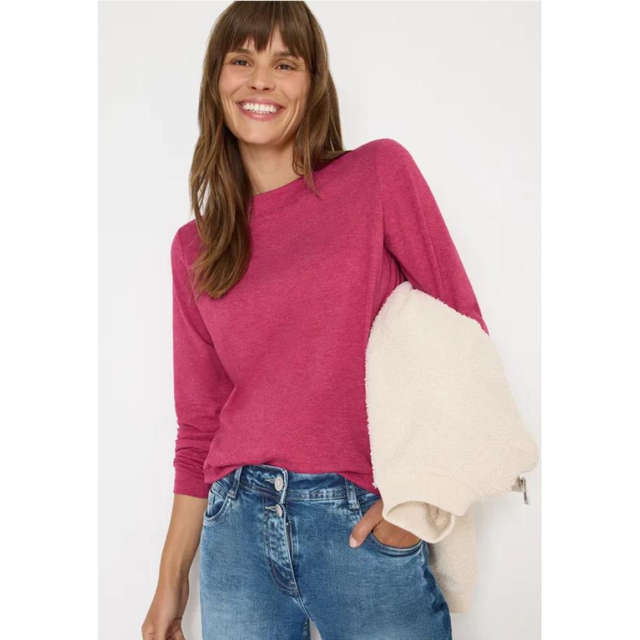 CECIL Shirt met lange mouwen Rood