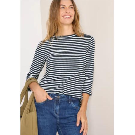 CECIL Gestreept shirt met structuur