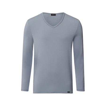 Hanro Hanro Shirt Natural Function lichtgrijs
