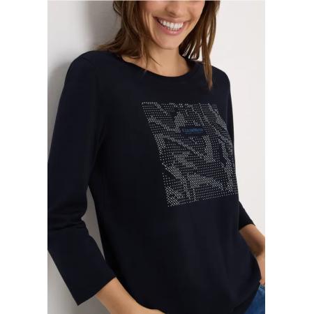 CECIL Shirt met edelstenen