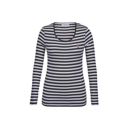 U.S. Polo Assn. U.S. POLO ASSN. Shirt Chanett zwart / wit