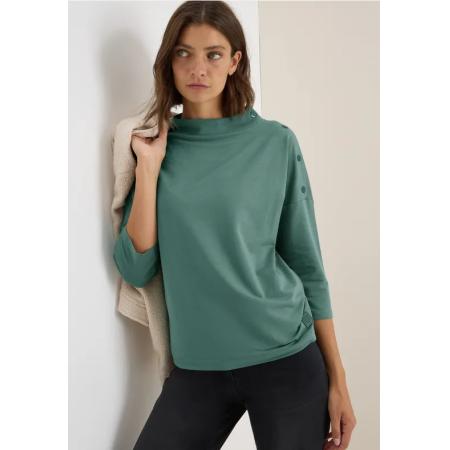 CECIL Shirt met knoopdetail