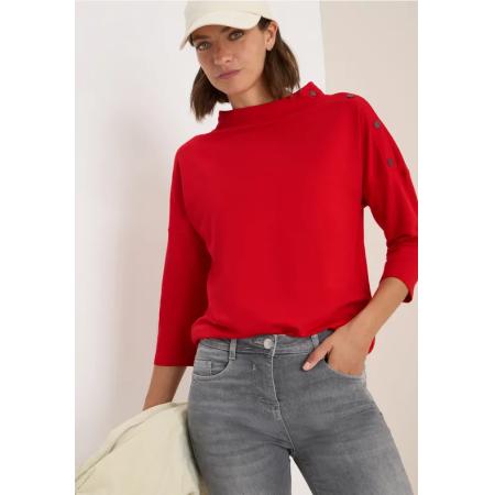 CECIL Shirt met knoopdetail