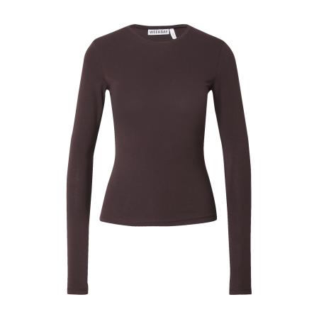 Weekday WEEKDAY Shirt donkerbruin