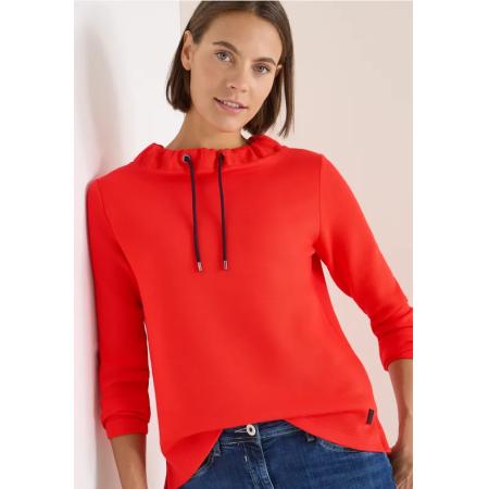 CECIL Zacht piquée shirt