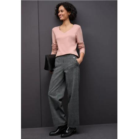 Street One Shirt met hartvormige halslijn