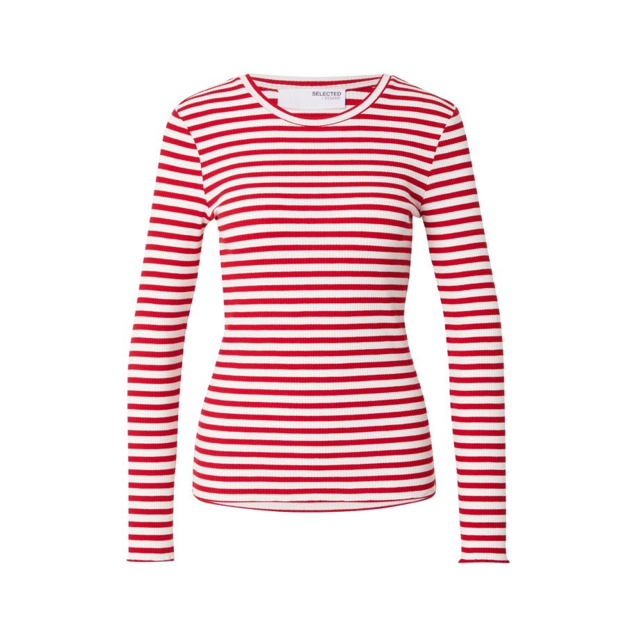Selected SELECTED Shirt SLFAnna rood / wit -
