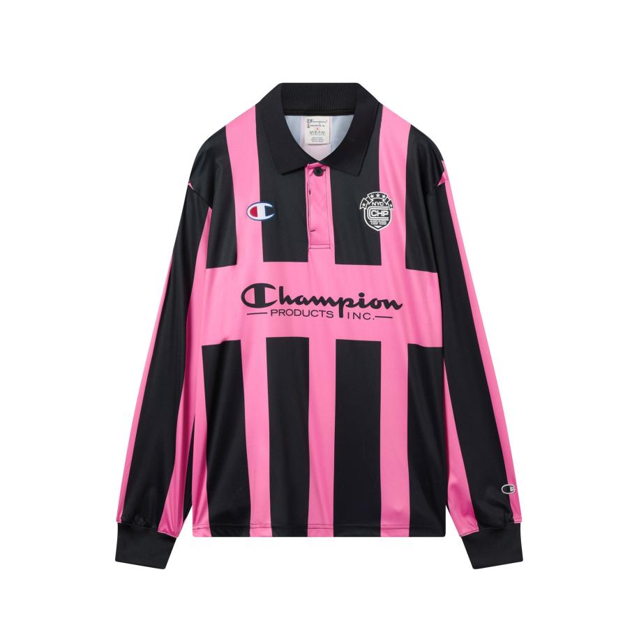 Champion Authentic Athletic Apparel Champion Authentic Athletic Apparel Shirt lichtroze / zwart -