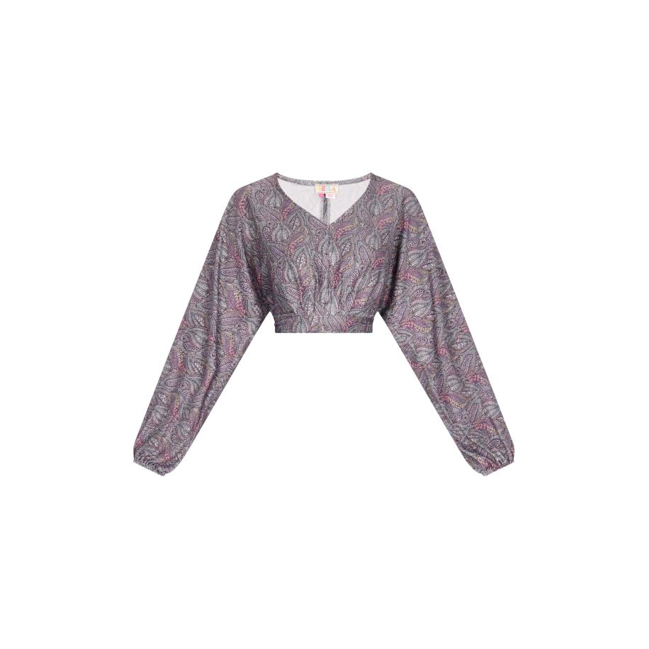 IZIA IZIA Shirt lila / pink / wit -