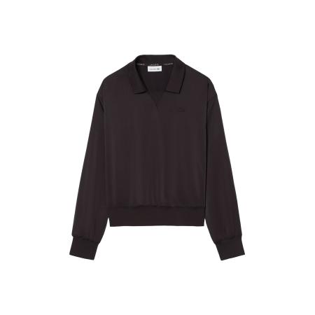LACOSTE Shirt chocoladebruin