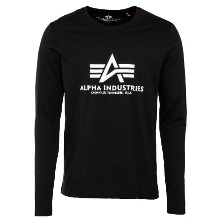 Alpha Industries ALPHA INDUSTRIES Shirt zwart / wit