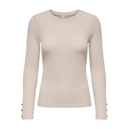 Only ONLY Shirt ONLVIOLA stone grey