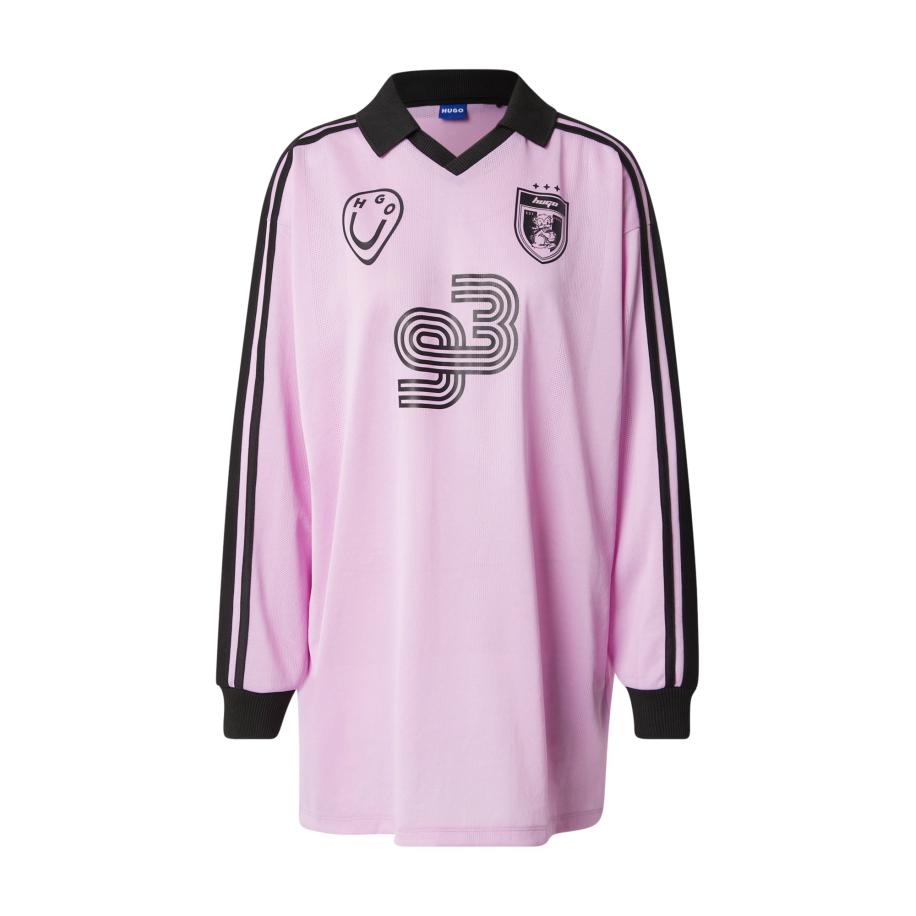 Hugo Boss HUGO Shirt Delarri_B eosine / zwart -