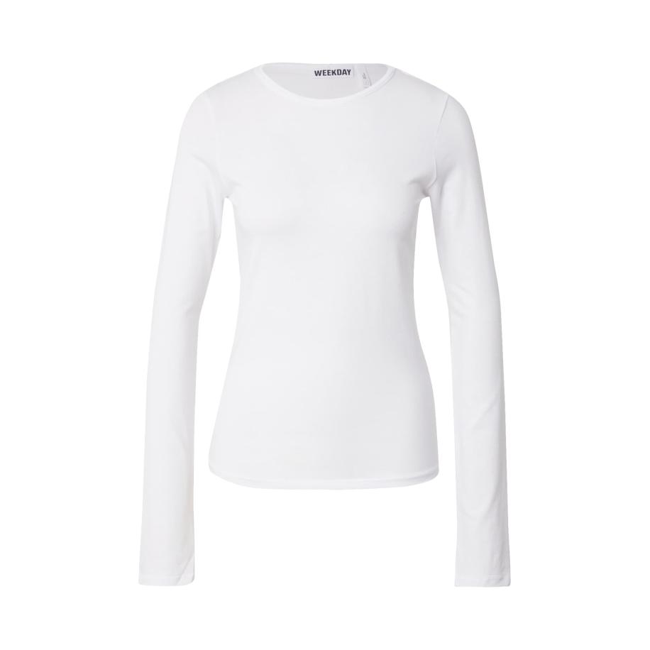 Weekday WEEKDAY Shirt Debbie wit -