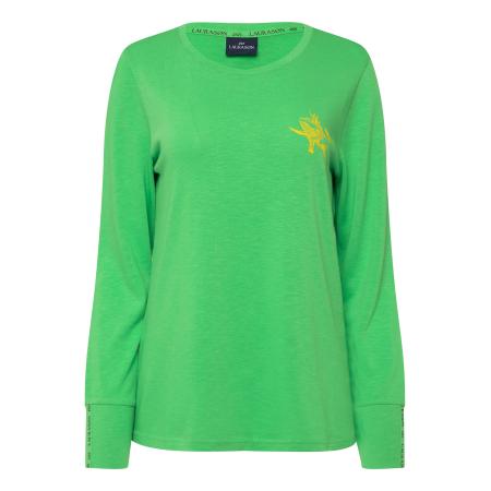 LAURASØN LAURASØN Shirt geel / kiwi