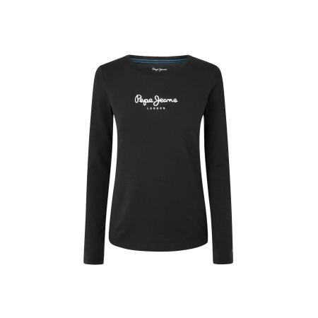 Pepe Jeans Shirt New Verginia zwart / wit