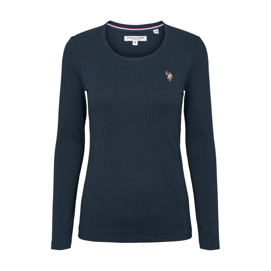 U.S. Polo Assn. U.S. POLO ASSN. Shirt navy / cappuccino / rood / wit -