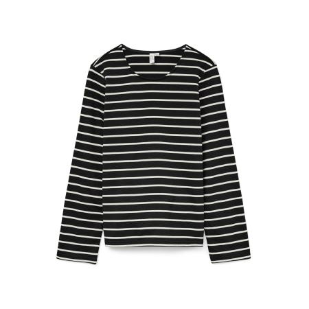 Vero Moda VERO MODA Shirt VMFILUKKA zwart / wit