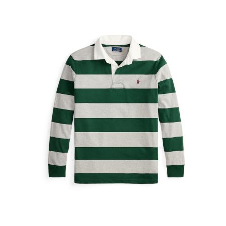 Polo Ralph Lauren Polo Ralph Lauren Shirt grijs gemêleerd / donkergroen / wit