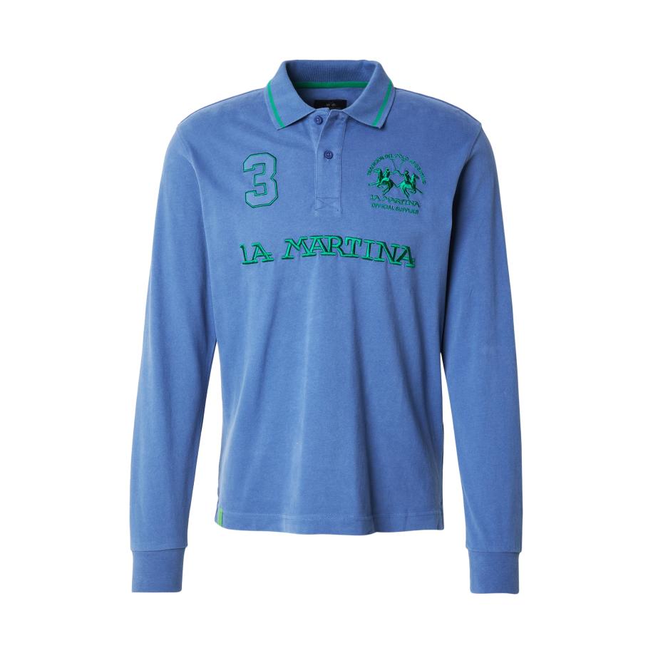 La Martina La Martina Shirt blauw / groen -