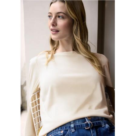 Street One Shirt met rimpels