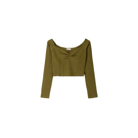 Bershka Bershka Shirt olijfgroen