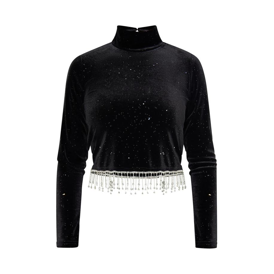 Faina faina Shirt zwart -