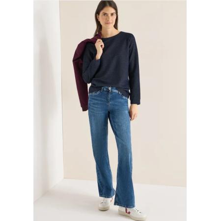 CECIL Shirt met structuur in twee kleuren