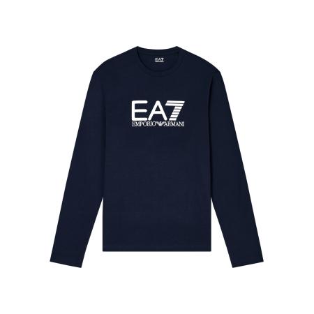 Emporio Armani EA7 Emporio Armani Shirt donkerblauw / wit