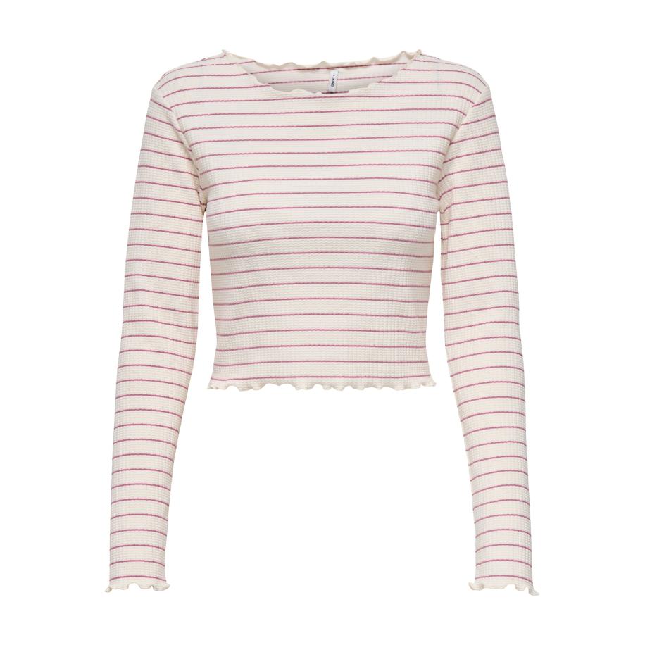 Only ONLY Shirt ONLANITS fuchsia / wolwit -