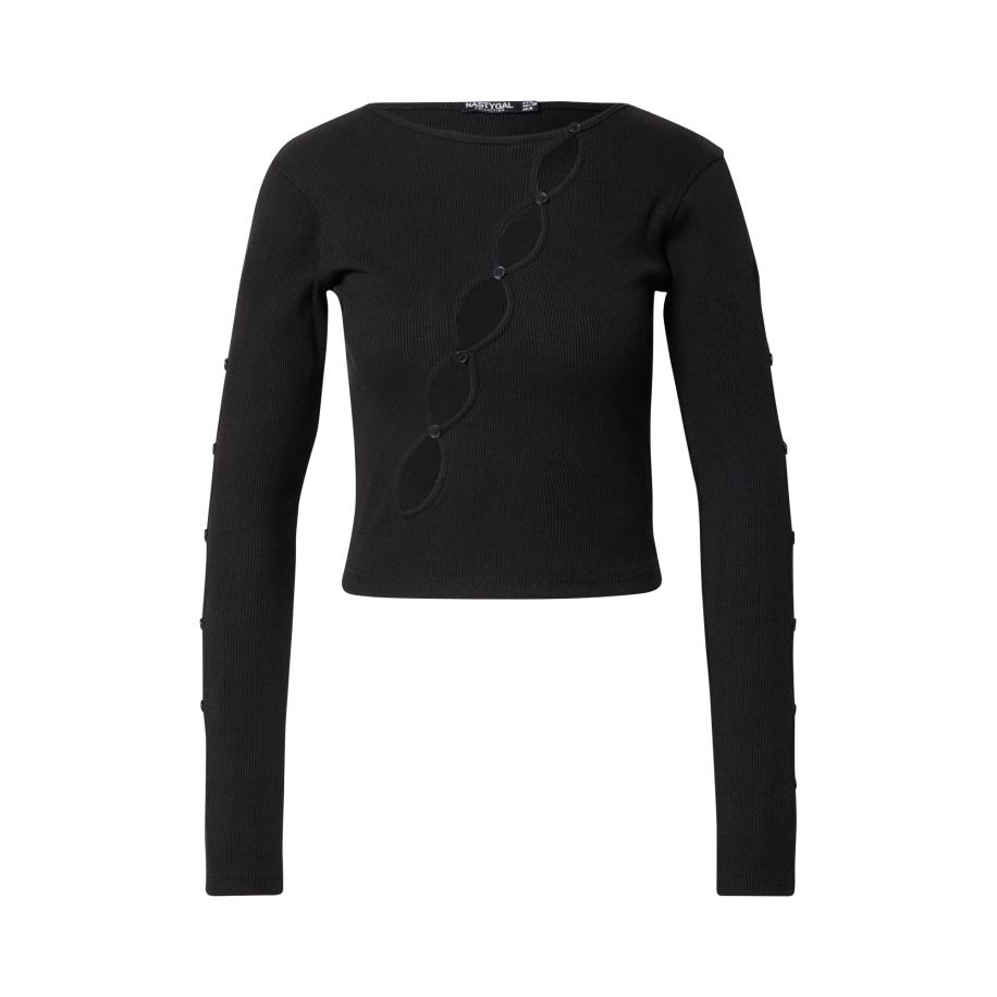 Nasty Gal Nasty Gal Shirt zwart -