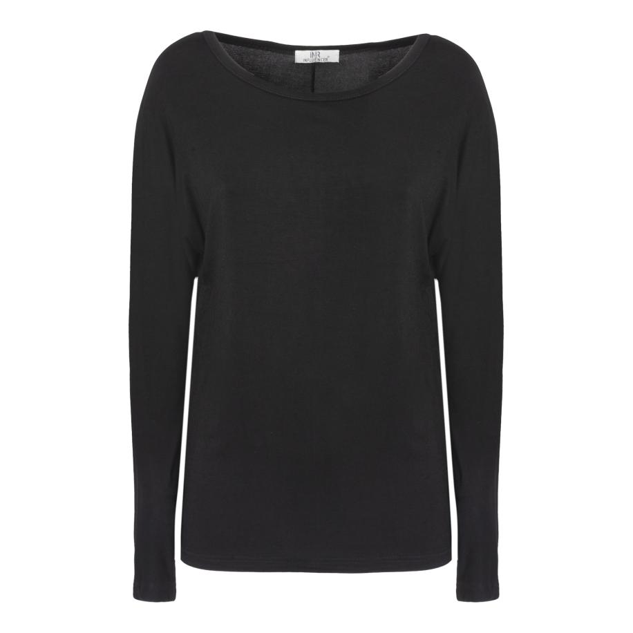 Influencer Influencer Shirt zwart -