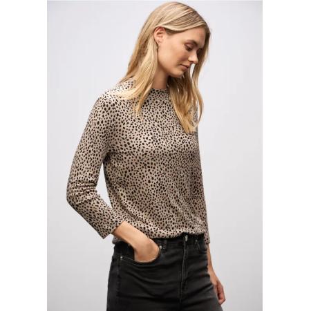 Street One Basic leo col shirt -