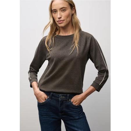 Street One Shirt met banddetail -