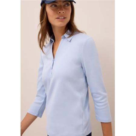 CECIL Poloshirt met 3/4 mouwen