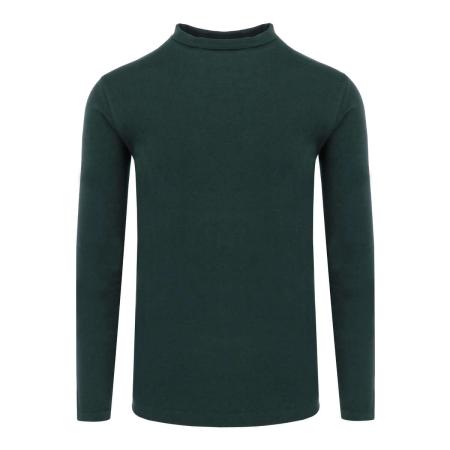Marvelis Casual Longsleeve donkergroen, Effen