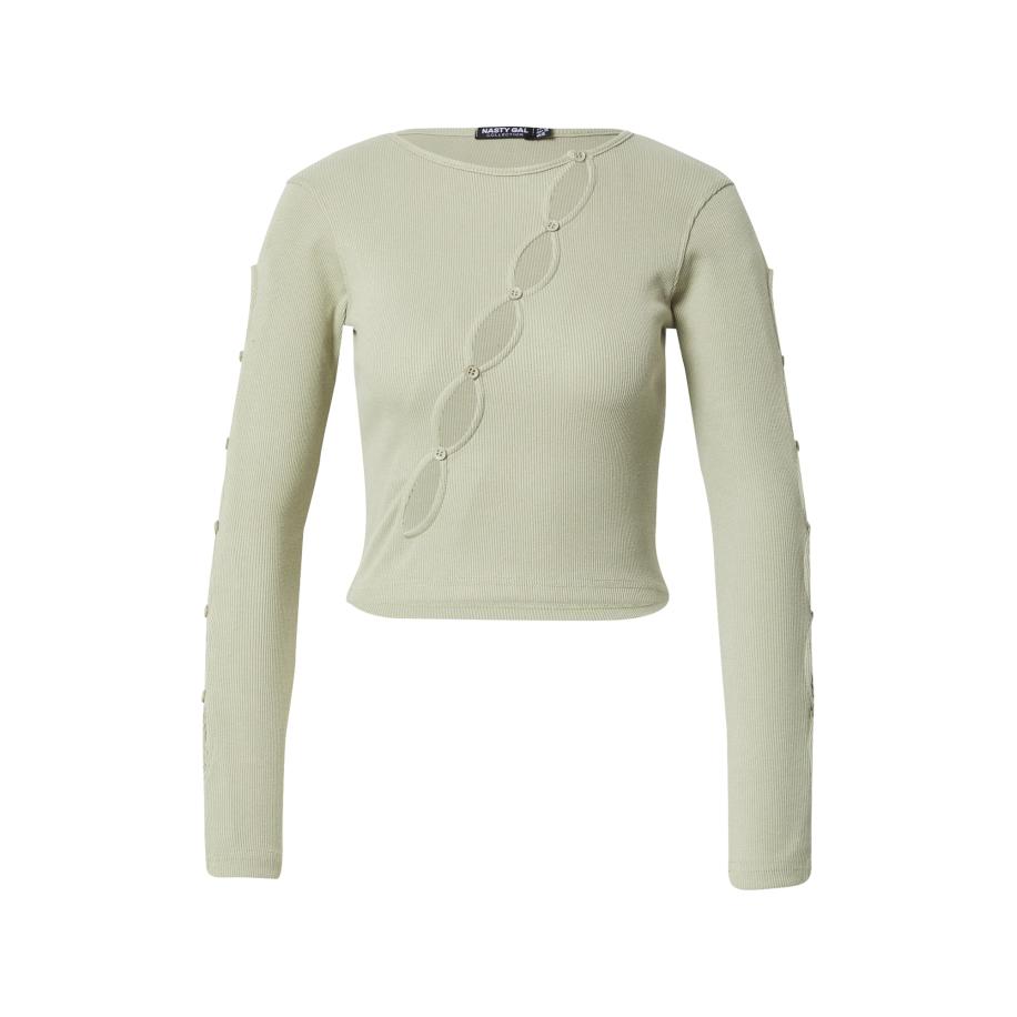 Nasty Gal Nasty Gal Shirt lichtgroen -